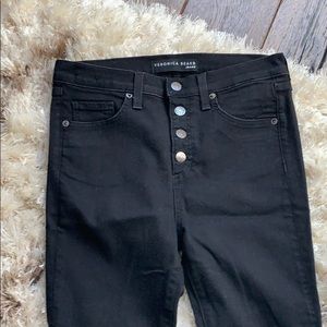 Veronica Beard black denim jeans